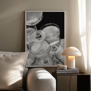 Tablou înramat „Champagne tower_5” de Pictufy Studio III