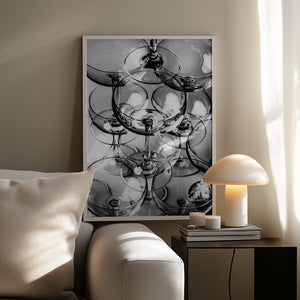 Tablou înramat „Champagne tower_8” de Pictufy Studio III