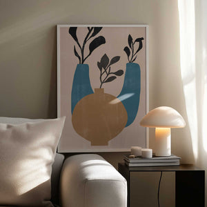 Tablou înramat „Vases No7.” de THE MIUUS STUDIO