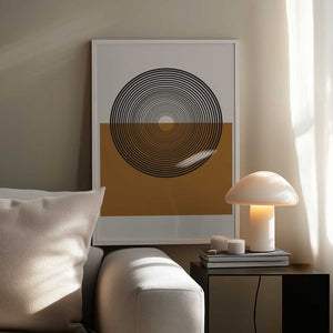 Tablou înramat „Concentric Reflections” de THE MIUUS STUDIO