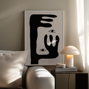 Tablou înramat „Surreal Gaze” de THE MIUUS STUDIO