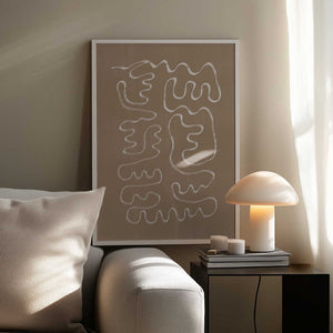 Tablou înramat „Curvy Whispers” de THE MIUUS STUDIO