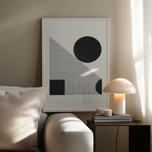 Tablou înramat „Geometric Harmony” de THE MIUUS STUDIO