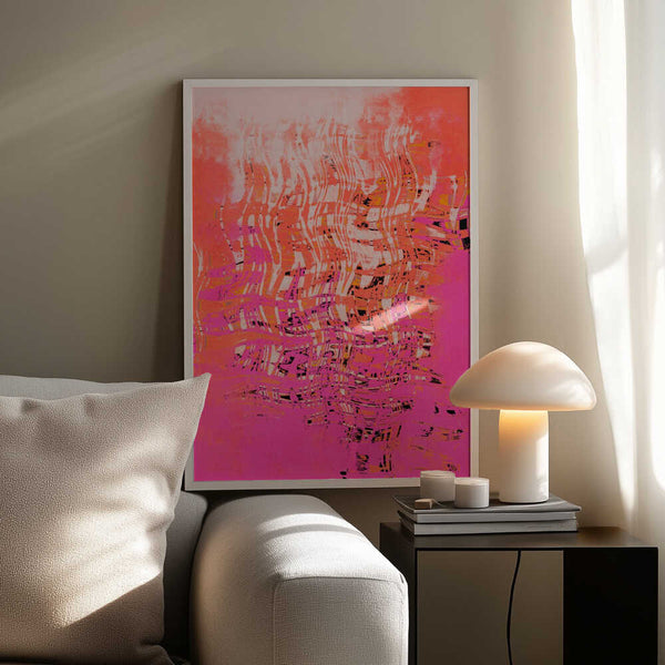 Tablou înramat „Vibrant Waves” de Treechild