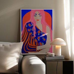 Tablou înramat „Vibrant Serenity” de Treechild