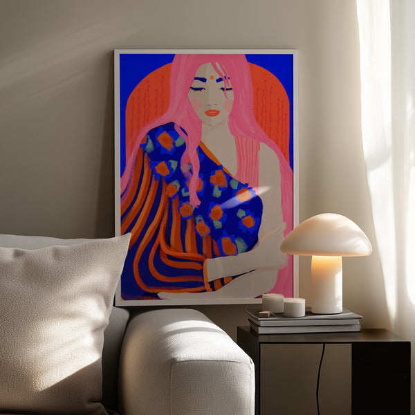 Tablou înramat „Vibrant Serenity” de Treechild