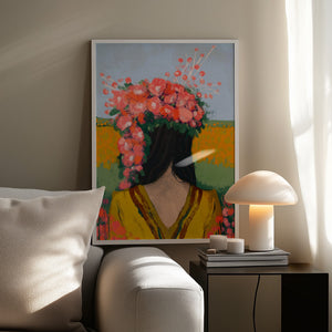 Tablou înramat „Floral Reverie” de Treechild