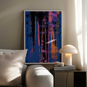 Tablou înramat „Vibrant Nightfall” de Treechild