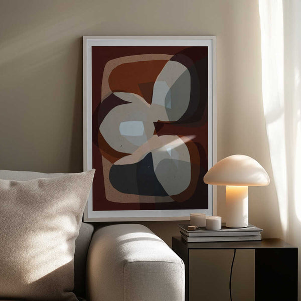 Tablou înramat „Layers of Earth” de Treechild