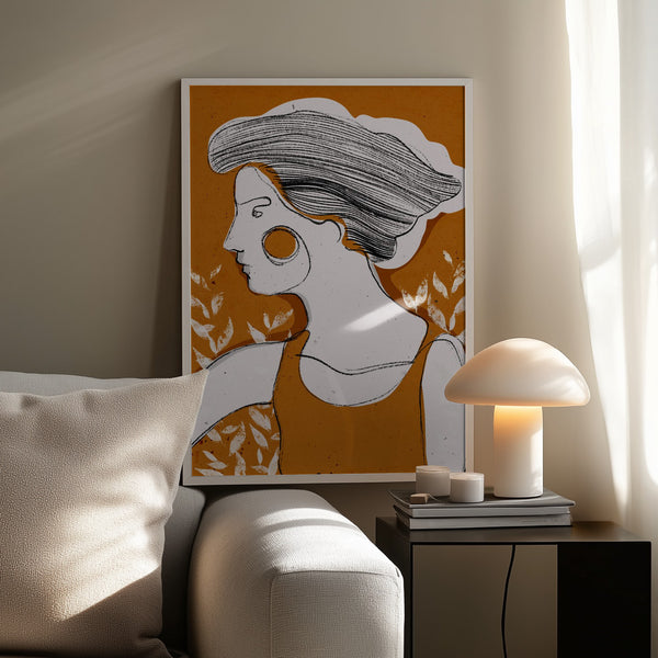 Tablou înramat „A Day In October” de Treechild