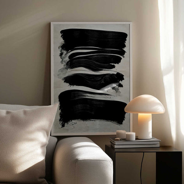 Tablou înramat „Brushstroke Symphony” de Treechild