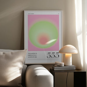Tablou înramat „Radiant Transition” de Valeria Castillo