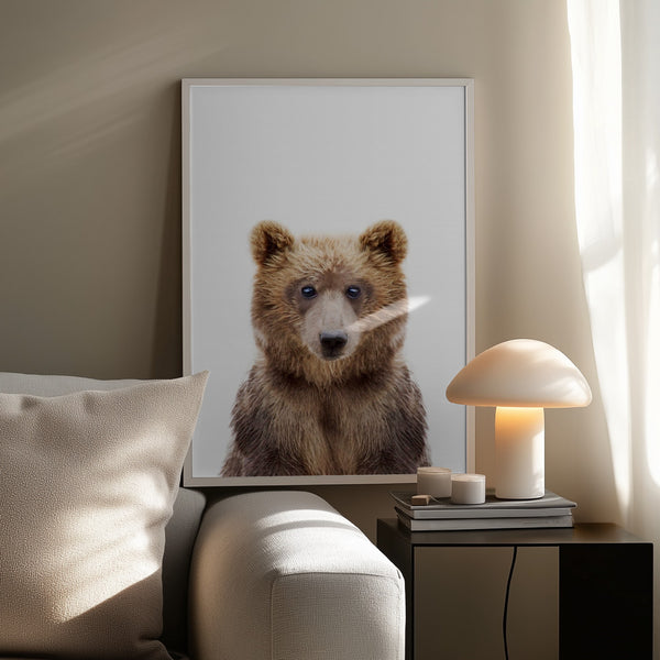 Tablou înramat „Baby Bear” de Kathrin Pienaar