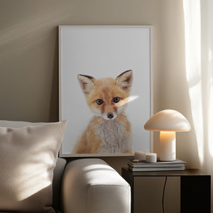 Tablou înramat „Baby Fox” de Kathrin Pienaar