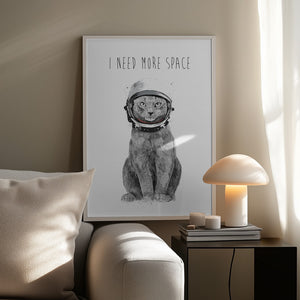 Tablou înramat „I need more space” de Balazs Solti