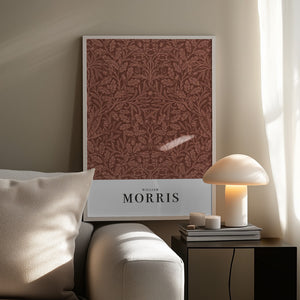 Tablou înramat „Acorns and oak leaves” de William Morris