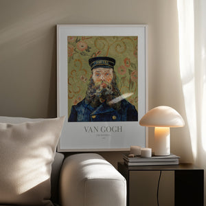 Tablou înramat „The Postman” de Vincent Van Gogh