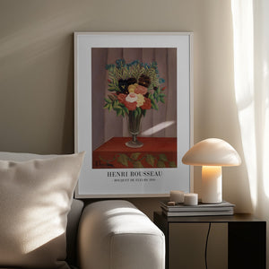 Tablou înramat „Bouquet De Fleurs 1910” de Henri Rousseau