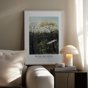 Tablou înramat „Rendezvous In The Forest” de Henri Rousseau