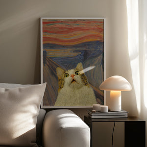 Tablou înramat „The Meow 02” de Artelele