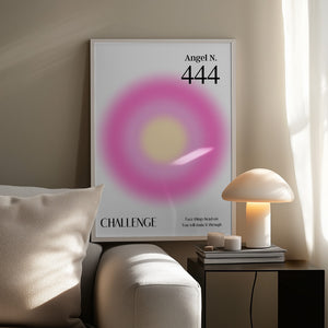 Tablou înramat „Angel Number 444” de Amélie