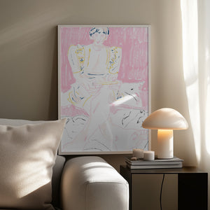 Tablou înramat „Gamer Girl” de Francesco Gulina
