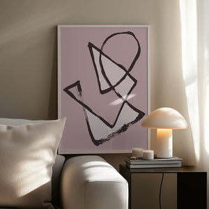Tablou înramat „Abstract Shapes” de Pictufy Studio II