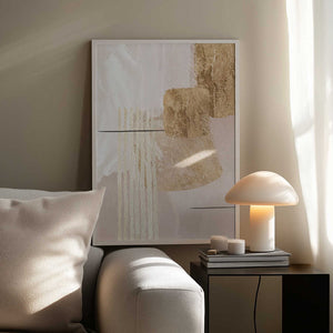 Tablou înramat „Aesthetic Gold-3” de Sally Ann Moss