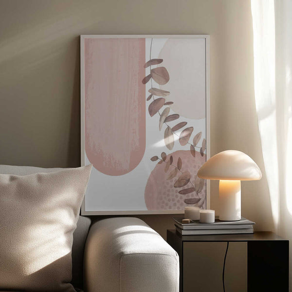 Tablou înramat „boho pink-2” de Sally Ann Moss