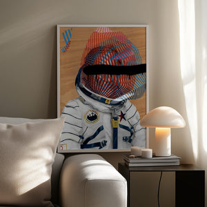 Tablou înramat „Spaceman 2” de Famous When Dead