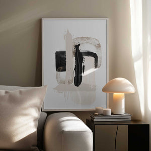 Tablou înramat „Brush Strokes-2” de Sally Ann Moss