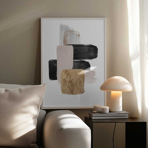 Tablou înramat „Brush Strokes-6” de Sally Ann Moss