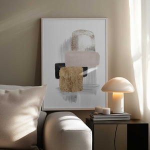 Tablou înramat „Brush Strokes-5” de Sally Ann Moss