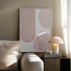 Tablou înramat „Love Pink-2” de Sally Ann Moss