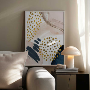 Tablou înramat „Smooth Abstract-1” de Sally Ann Moss