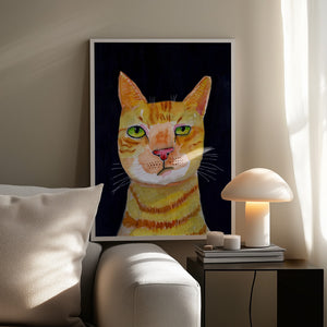 Tablou înramat „Ginger Cat” de Sharyn Bursic