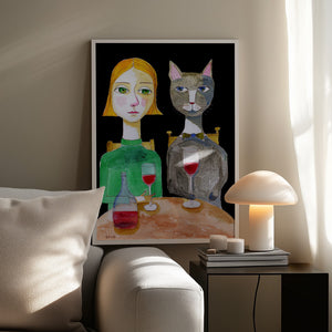 Tablou înramat „Best Friends” de Sharyn Bursic