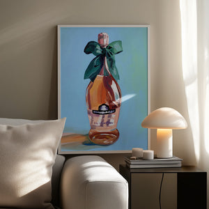 Tablou înramat „Rosé” de Pauline Wegman | Key and Sea Creative