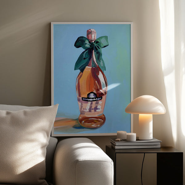 Tablou înramat „Rosé” de Pauline Wegman | Key and Sea Creative