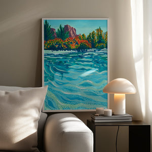 Tablou înramat „Sedona” de Pauline Wegman | Key and Sea Creative