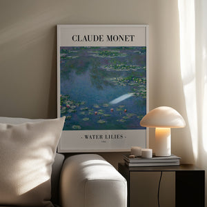 Tablou înramat „Water Lilies” de Claude Monet