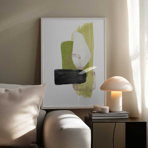 Tablou înramat „Green Dream-3” de Sally Ann Moss