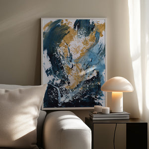 Tablou înramat „Golden Sea” de Dan Hobday