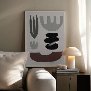 Tablou înramat „Shapes” de Dan Hobday
