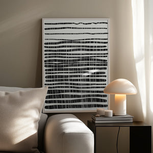 Tablou înramat „Lines” de Dan Hobday