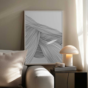 Tablou înramat „Waves” de Dan Hobday