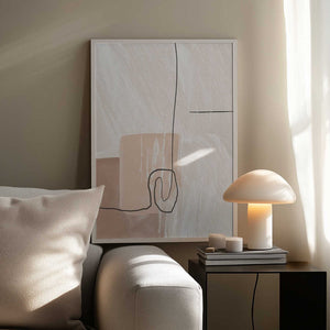 Tablou înramat „Creamy-1” de Sally Ann Moss