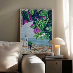 Tablou înramat „Lisbon” de Pauline Wegman | Key and Sea Creative