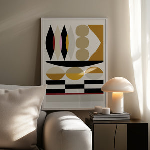 Tablou înramat „Abstract composition 25” de NKTN