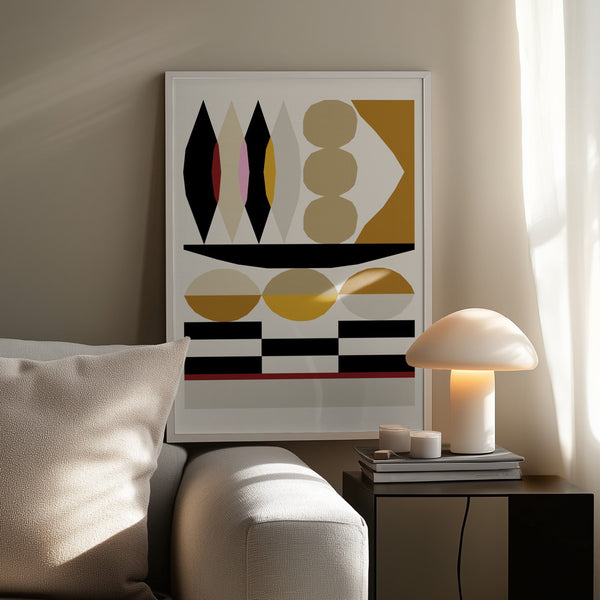 Tablou înramat „Abstract composition 25” de NKTN